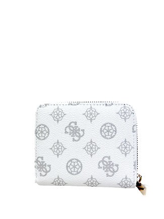 LAUREL Peony Cartera mini con cremallera logotipo blanco - Carteras Mujer