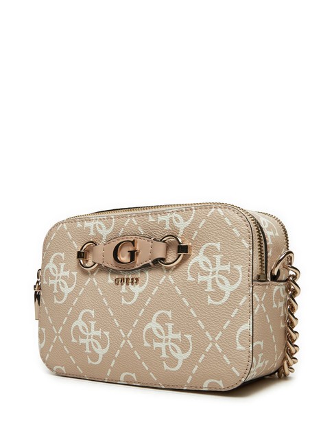 IZZY  Mini bolso de hombro logotipo de arena - Bolsos Mujer