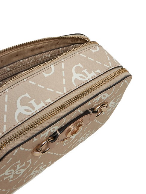 IZZY  Mini bolso de hombro logotipo de arena - Bolsos Mujer