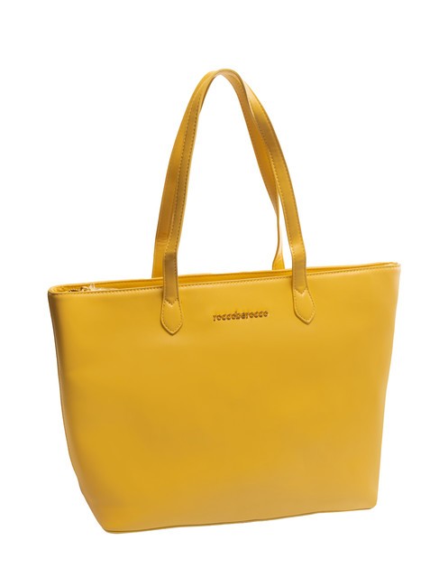 CORNIOLA Bolso shopping al hombro amarillo - Bolsos Mujer