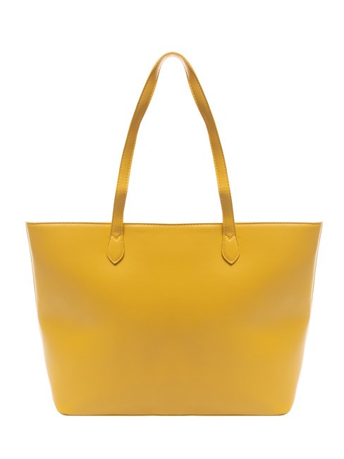 CORNIOLA Bolso shopping al hombro amarillo - Bolsos Mujer