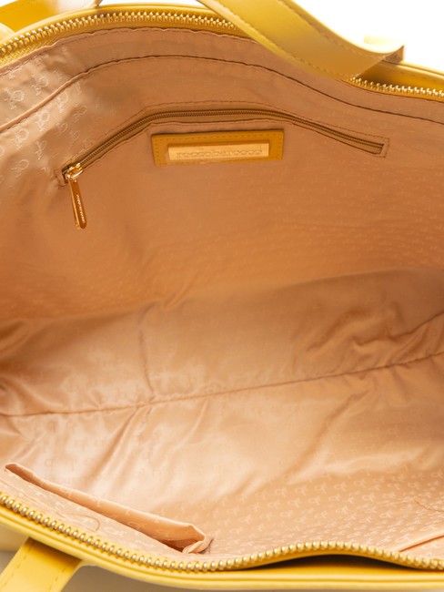 CORNIOLA Bolso shopping al hombro amarillo - Bolsos Mujer