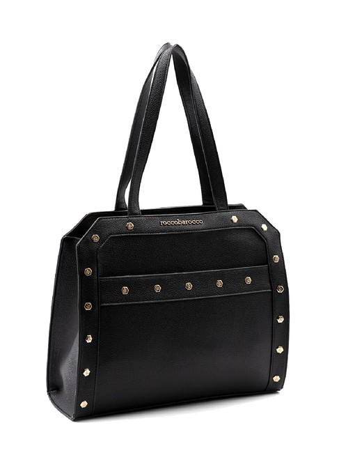 GRACE Bolso bandolera con tachuelas negro - Bolsos Mujer