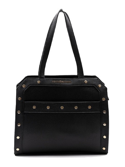 GRACE Bolso bandolera con tachuelas negro - Bolsos Mujer