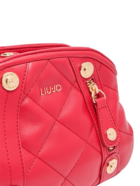 KATE Bolso bandolera pequeño acolchado rojo pompeyano - Bolsos Mujer