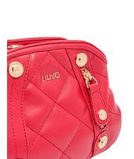 LIUJO KATE Bolso bandolera pequeño acolchado rojo pompeyano - Bolsos Mujer - 5