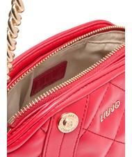 LIUJO KATE Bolso bandolera pequeño acolchado rojo pompeyano - Bolsos Mujer - 6