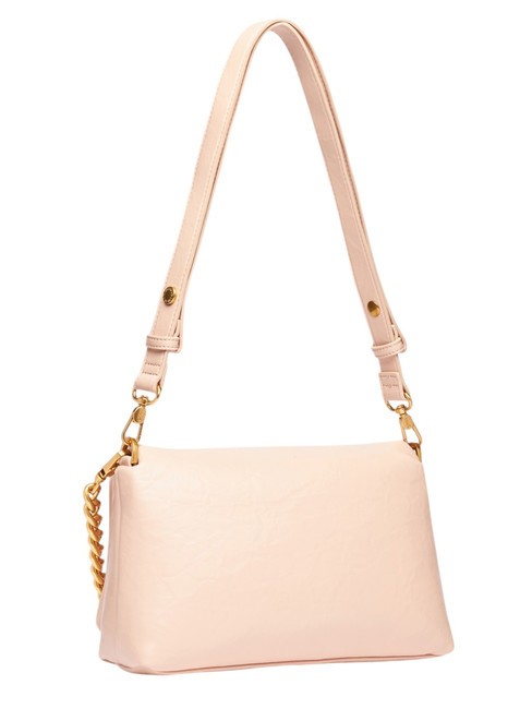 LAPUFFY Bolso bandolera con solapa polvo - Bolsos Mujer