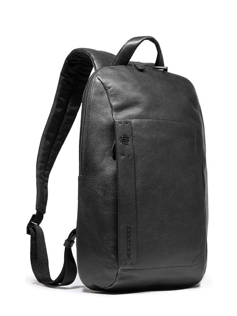 P15 PLUS Mochila de cuero para portátil de 14" negro - Mochilas para portátil