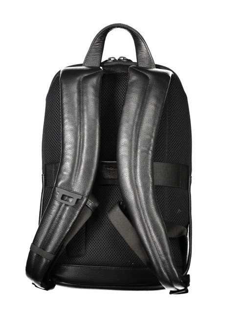 P15 PLUS Mochila de cuero para portátil de 14" negro - Mochilas para portátil