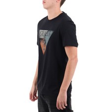 GUESS SS CN TRIANGLE Camiseta de manga corta jetbla - camiseta - 2