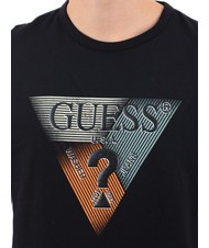 GUESS SS CN TRIANGLE Camiseta de manga corta jetbla - camiseta - 3