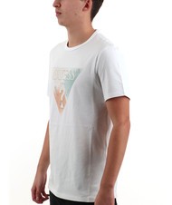 GUESS SS CN TRIANGLE Camiseta de manga corta purwhite - camiseta - 2
