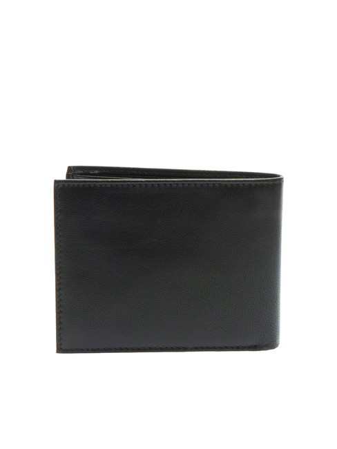 PLAIN cartera de cuero de 8 cc negro - Carteras Hombre