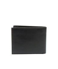 ROCCOBAROCCO PLAIN cartera de cuero de 8 cc negro - Carteras Hombre - 3