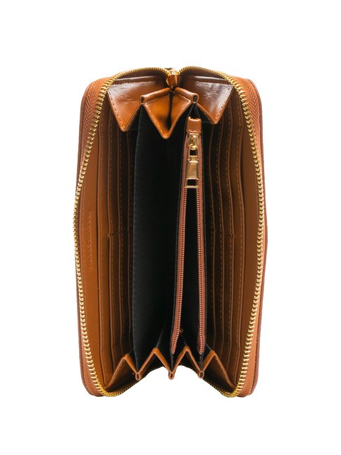 LOLA Cartera grande con cremallera alrededor broncearse - Carteras Mujer