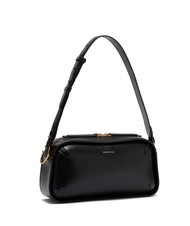 COCCINELLE CAMPIONARIO - MALETA CALF Bolso bandolera de piel lisa negro - Bolsos Mujer - 2