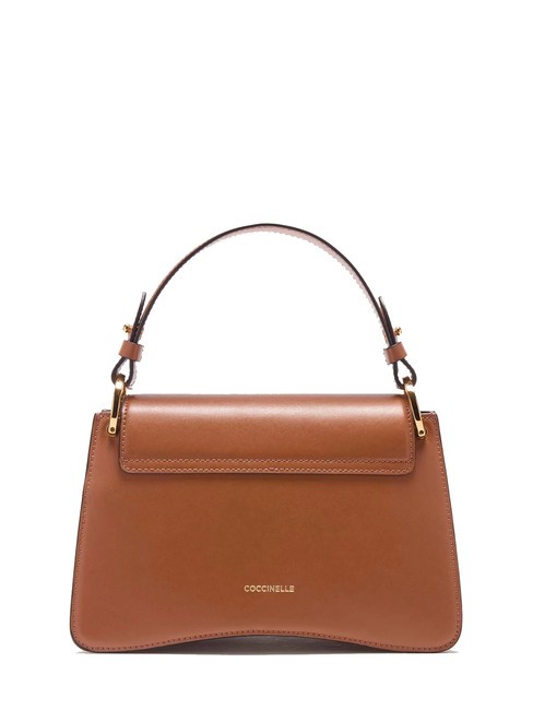 C-ME CALF COCKER Bolso peque&ntilde;o de piel con bandolera CUIR - Bolsos Mujer