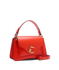COCCINELLE C-ME CALF COCKER Bolso peque&ntilde;o de piel con bandolera gazpacho - Bolsos Mujer - 2