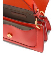 COCCINELLE C-ME CALF COCKER Bolso peque&ntilde;o de piel con bandolera gazpacho - Bolsos Mujer - 4
