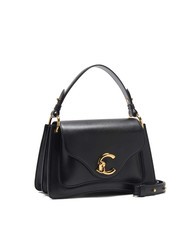 COCCINELLE C-ME CALF COCKER Bolso peque&ntilde;o de piel con bandolera negro - Bolsos Mujer - 2