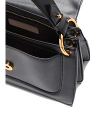 COCCINELLE C-ME CALF COCKER Bolso peque&ntilde;o de piel con bandolera negro - Bolsos Mujer - 5