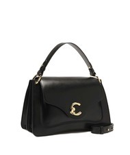 COCCINELLE C-ME CALF COCKER Bolso malet&iacute;n de piel con bandolera negro - Bolsos Mujer - 2