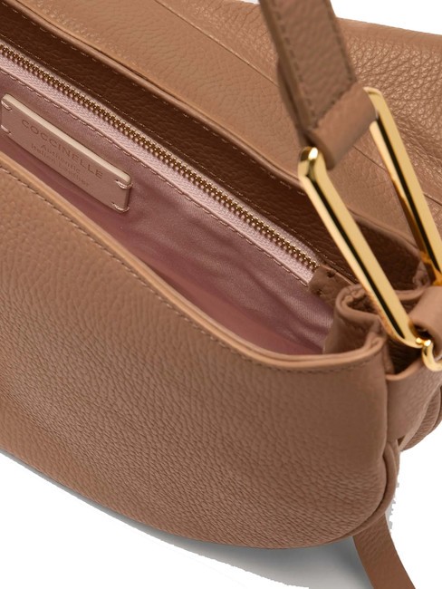 MAGIE SOFT Bolso bandolera de piel con bandolera bater&iacute;a - Bolsos Mujer