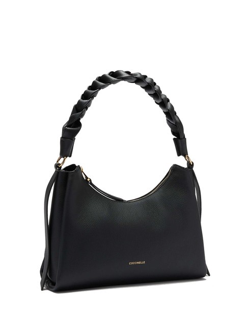 BOHEME GRANA DOUBLE Bolso mediano de piel negro/cuero - Bolsos Mujer