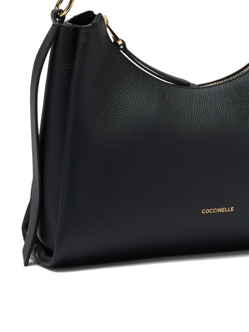 BOHEME GRANA DOUBLE Bolso mediano de piel negro/cuero - Bolsos Mujer