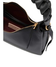 COCCINELLE BOHEME GRANA DOUBLE Bolso mediano de piel negro/cuero - Bolsos Mujer - 4
