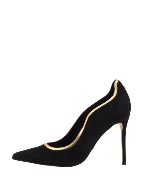 SABRINA  bombas altas ORO NEGRO - Zapatos Mujer
