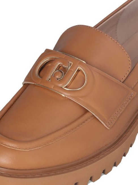 CORA 12 Mocasines de piel tuerca - Zapatos Mujer