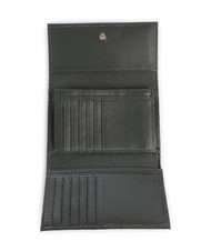 COCCINELLE METALLIC SOFT Cartera plegable de piel martillada - Carteras Mujer