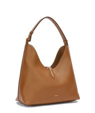 FURLA GOCCIA Bolso bandolera de piel brandy - Bolsos Mujer - 2