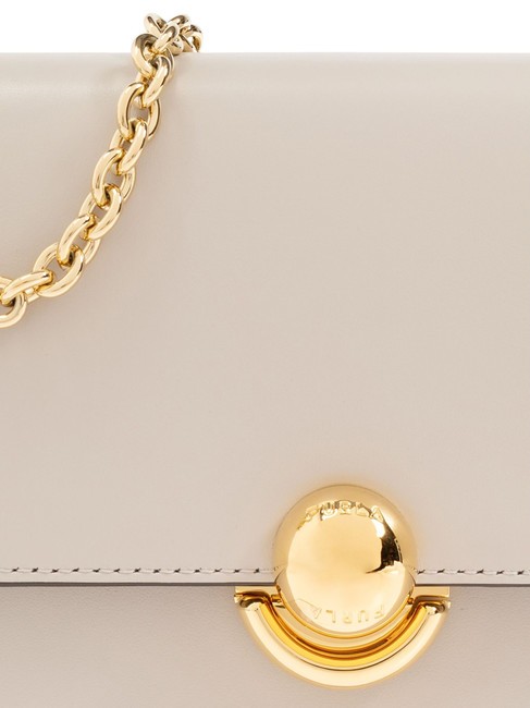 SFERA Bolso bandolera, bolso bandolera de piel vainilla - Bolsos Mujer