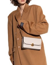 FURLA SFERA Bolso bandolera, bolso bandolera de piel vainilla - Bolsos Mujer - 6