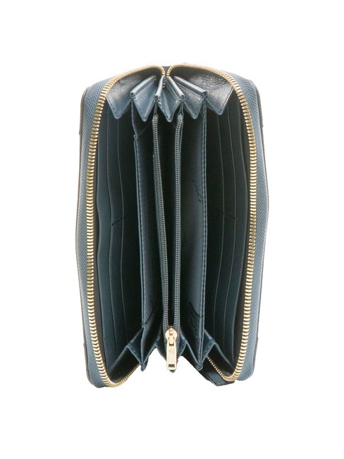 CAMPIONARIO - W99  Cartera de cuero azul - Carteras Mujer