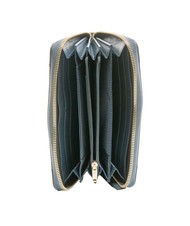 PIQUADRO CAMPIONARIO - W99  Cartera de cuero azul - Carteras Mujer - 2
