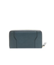 PIQUADRO CAMPIONARIO - W99  Cartera de cuero azul - Carteras Mujer - 3