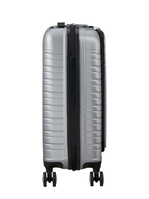 FLASHLINE Trolley de cabina con bolsillo para portátil de 15,6" skysilver - Equipaje de mano