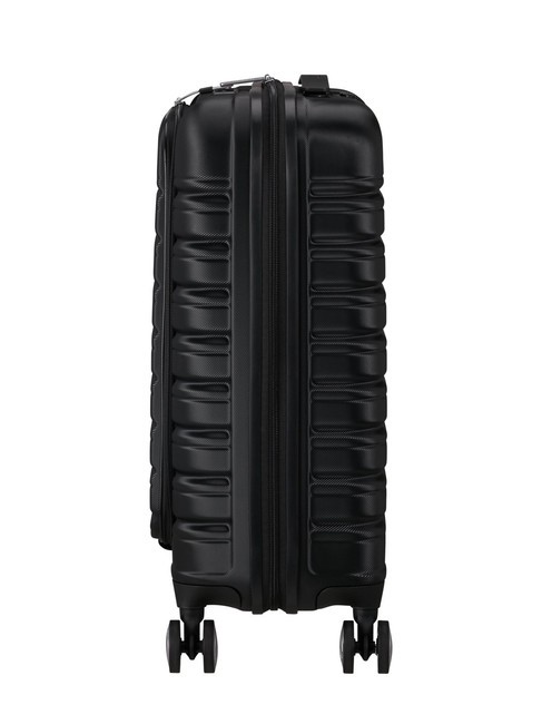FLASHLINE Trolley de cabina con bolsillo para portátil de 15,6" sombra negra - Equipaje de mano