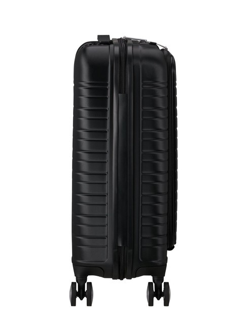FLASHLINE Trolley de cabina con bolsillo para portátil de 15,6" sombra negra - Equipaje de mano