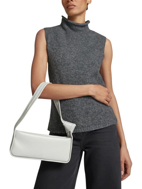 KNOTTED Bolso de hombro espejismo gris - Carteras Mujer