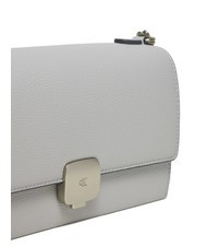 CALVIN KLEIN CK JEANS FORGED LOCK  Mini bolso de hombro espejismo gris - Bolsos Mujer - 3