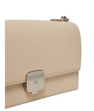 CALVIN KLEIN CK JEANS FORGED LOCK  Mini bolso de hombro polvo de rosas - Bolsos Mujer - 3