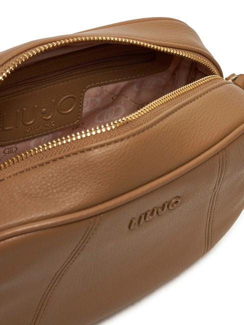 EUTHALIA  Mini bolso de hombro almendra - Bolsos Mujer