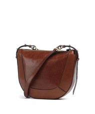 THE BRIDGE FEDORA Bolso bandolera de piel con solapa - Bolsos Mujer
