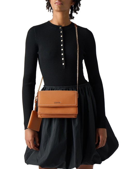 MANHATTAN Bolso bandolera con bolsita salvado - Bolsos Mujer