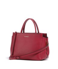 COCCINELLE ARLETTIS Bolso de mano de piel martillada sangr&iacute;a - Bolsos Mujer - 2
